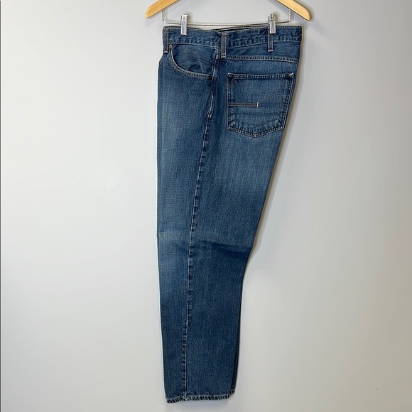 Calvin Klein Straight Leg Jeans with Distressing 38W